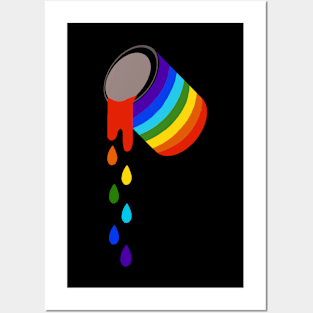 Rainbow - seven colors Posters and Art